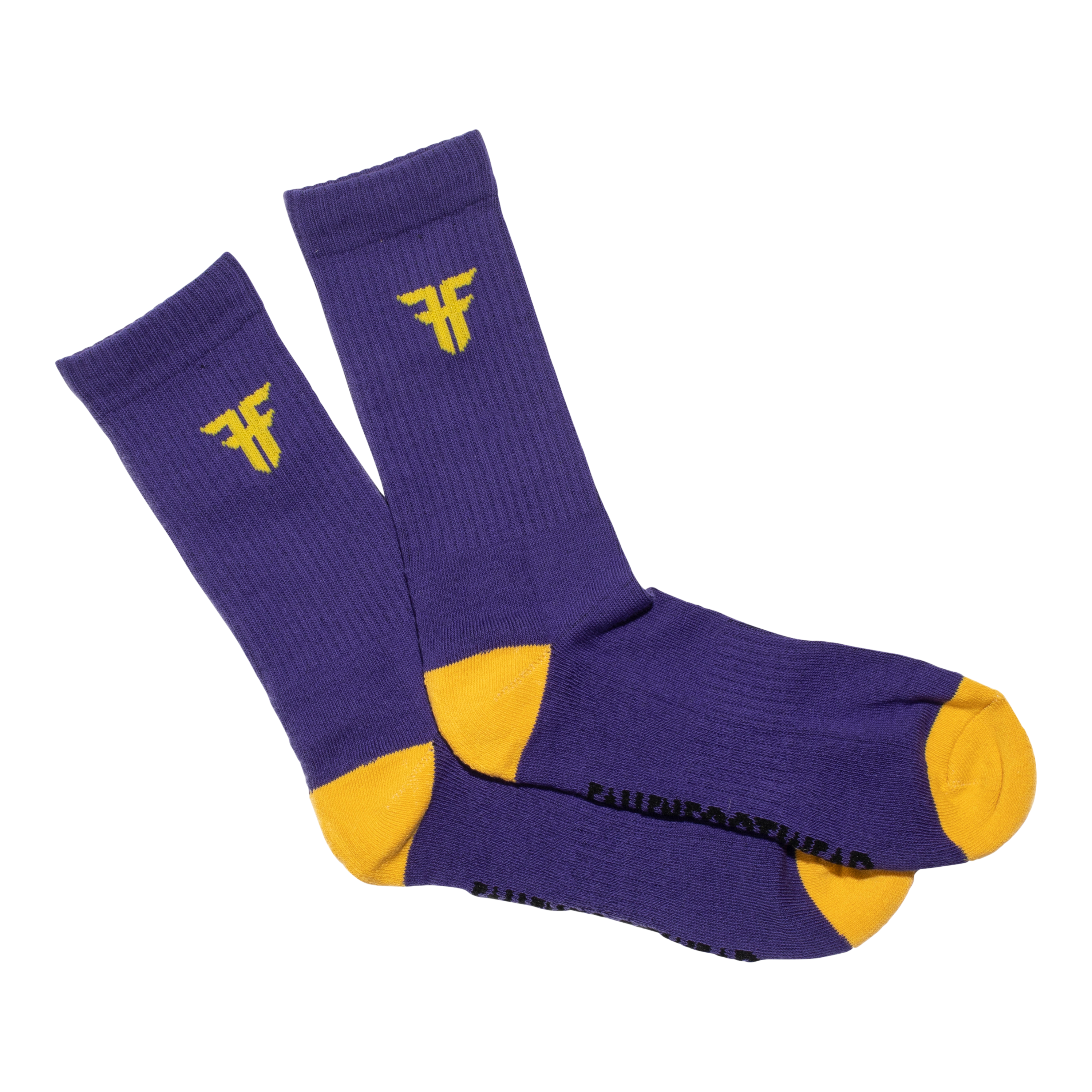 Trademark Sock Purple/Yellow