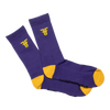 Trademark Sock | Purple/Yellow