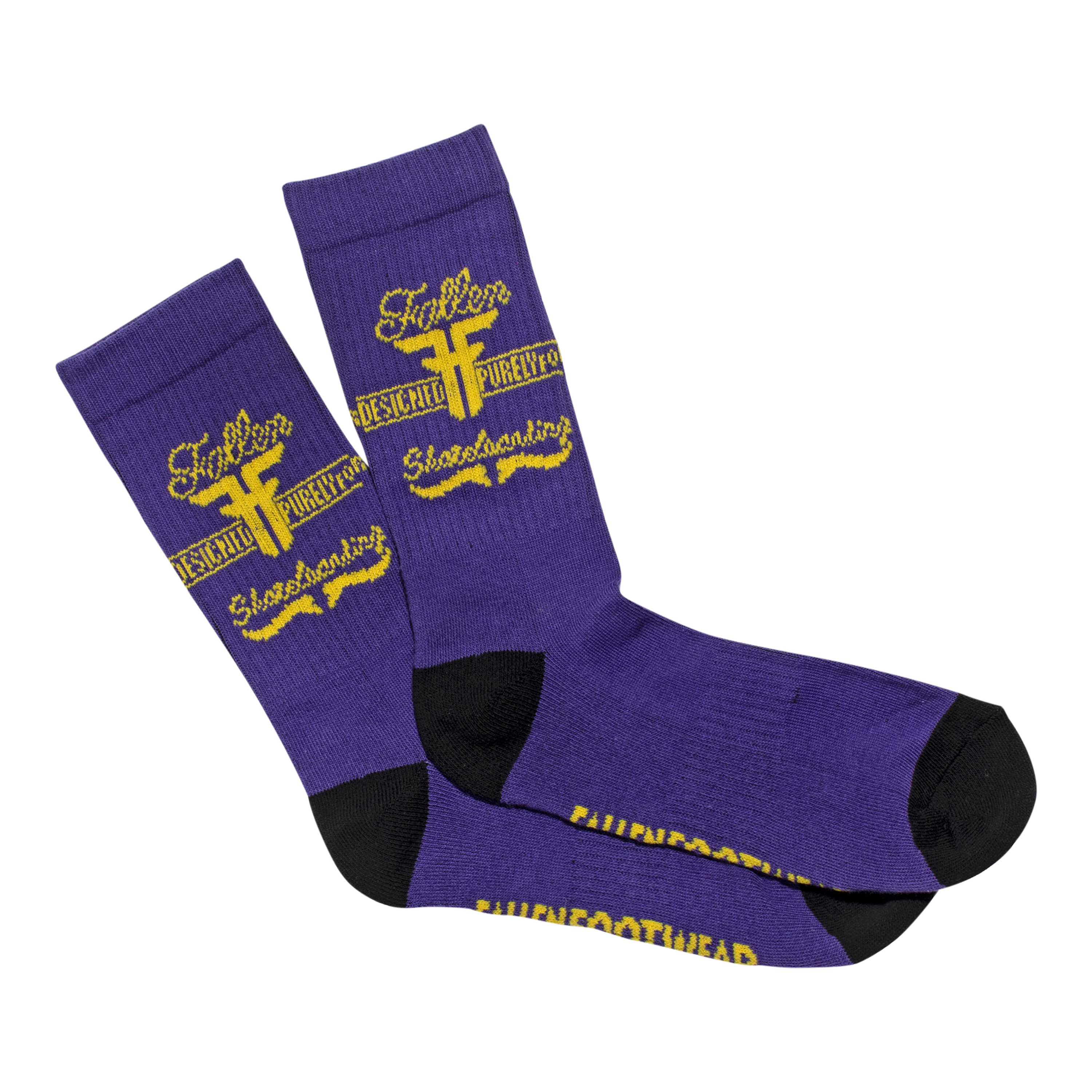 Purely Sock Purple/Black
