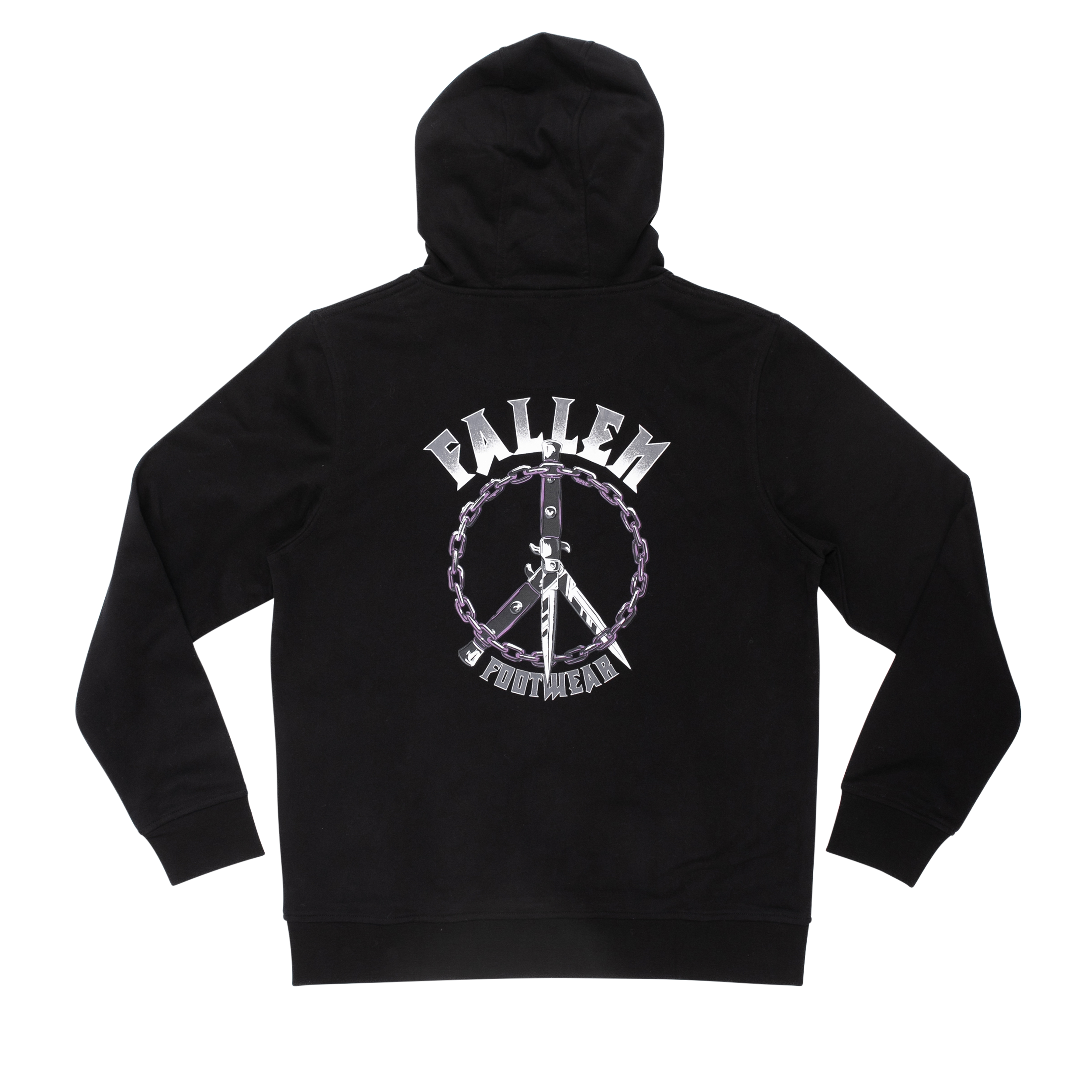 Peace &amp; War hoodie - Black