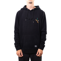 The Wanderer Hoodie - Black/Yellow