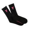 Trademark Sock | Black/Pink
