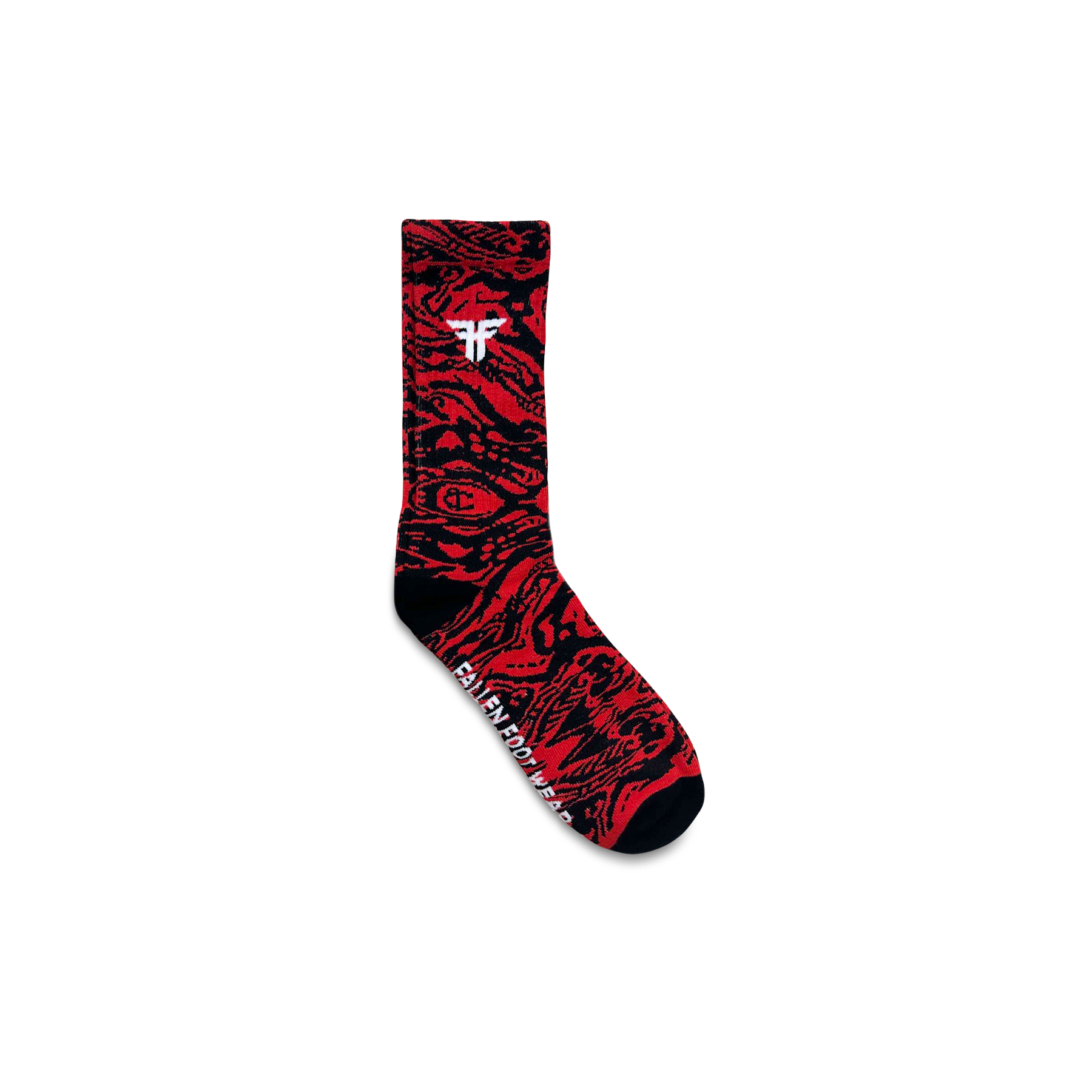 Trademark Sock Red/Black