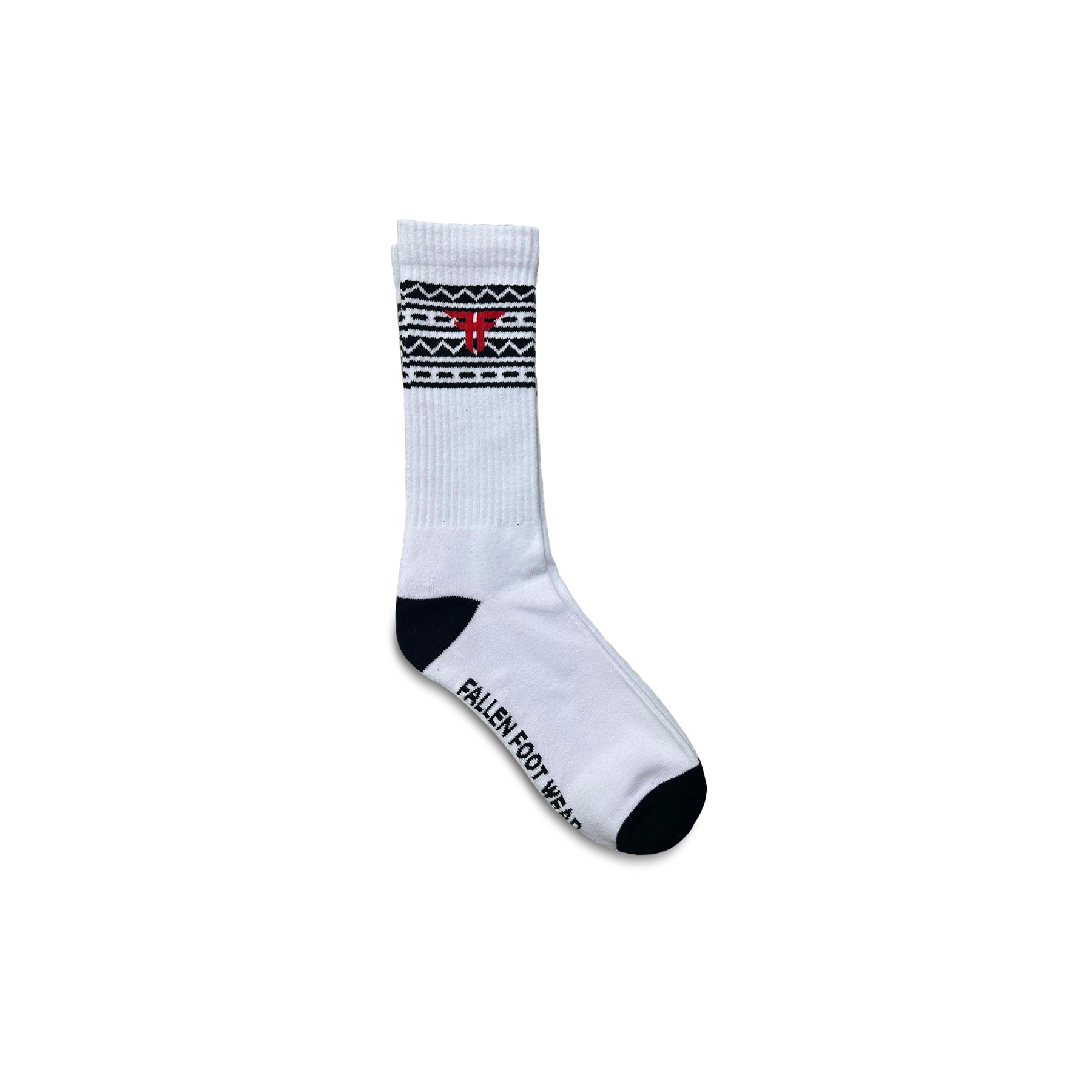 Navajo Sock White/Black