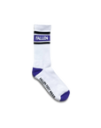 Uni II Sock White/Purple
