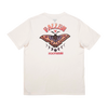 Camiseta Lunar Moth color blanco roto/naranja