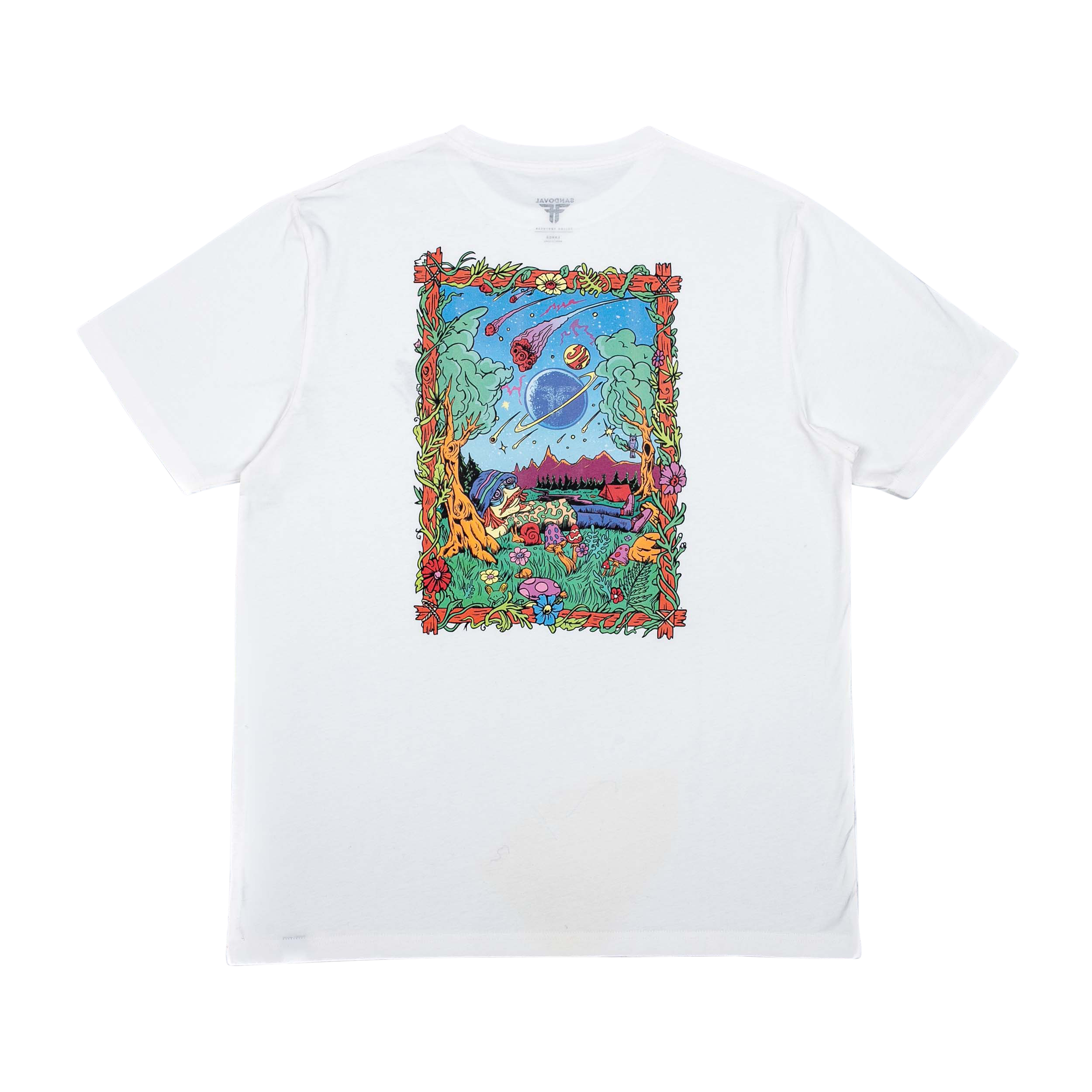 Tripping Tee Tommy Sandoval White/Blue