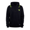 Iron Hoodie | Black/ Lime
