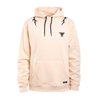 Iron Hoodie | Off White/ Black