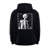 Barbed Bones Hoodie | Black/ White