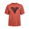 Insignia Tee | Rust/ White