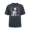 Barbed Bones Tee | Iron/ White