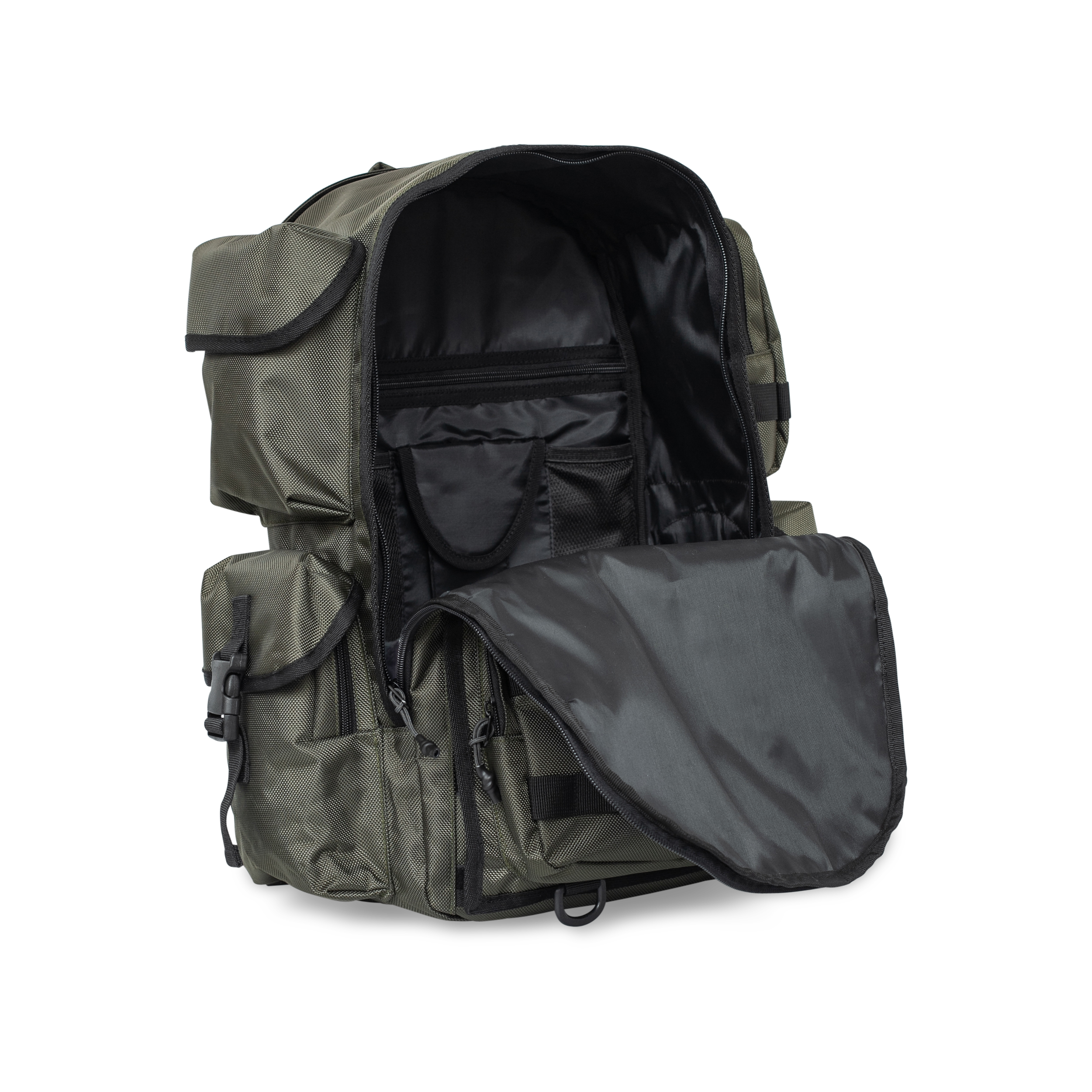 Cargo Backpack Olive/Black
