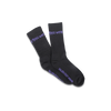 Rise With II Sock | Black/Purple