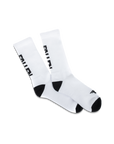 Back Logo Sock White/Black