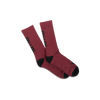 Back Logo Sock | Grape/Black