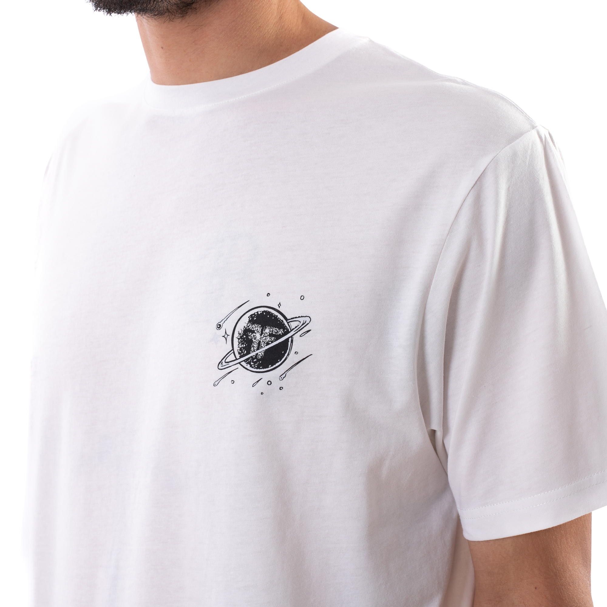 Camiseta Tripping Tommy Sandoval Blanca/Azul
