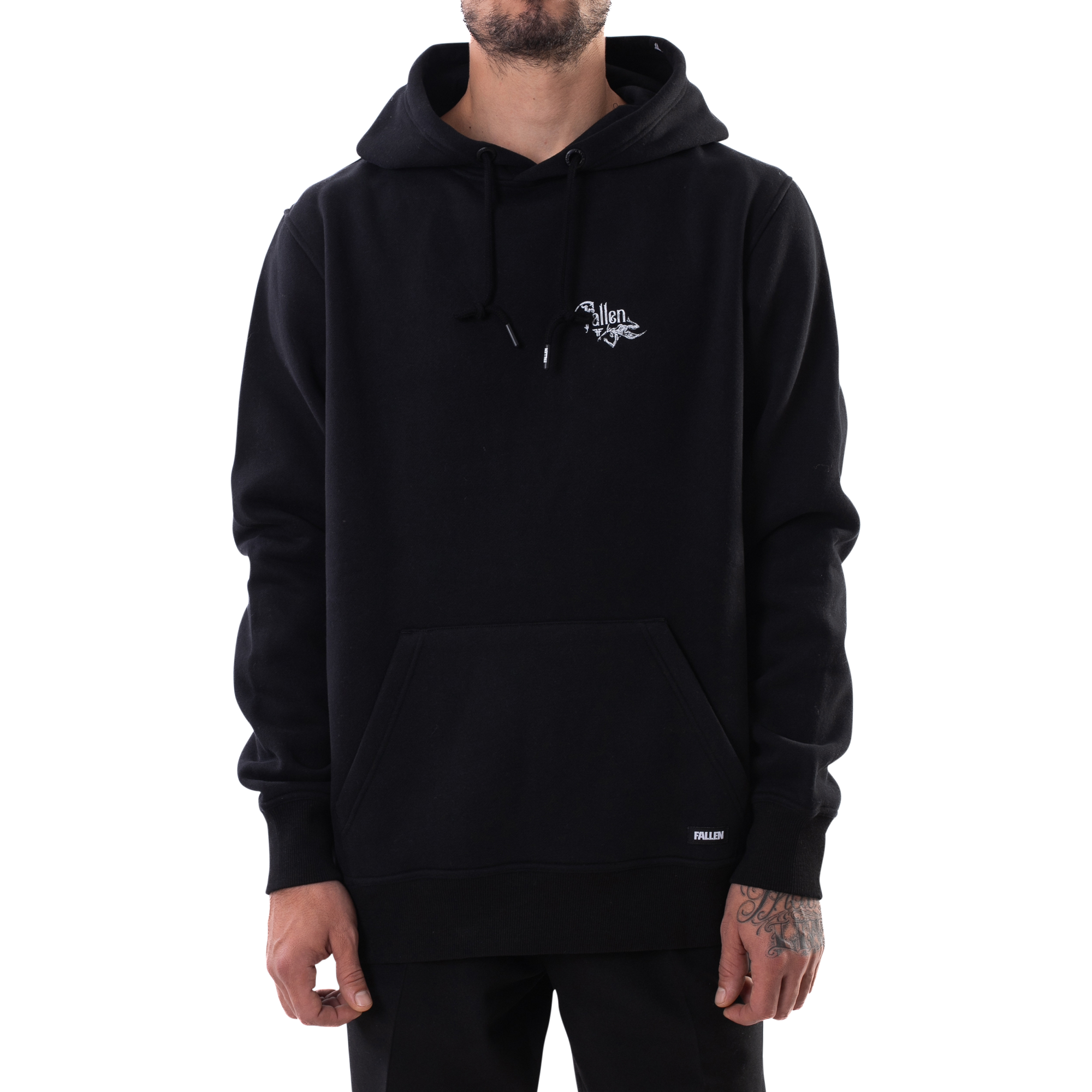 Sudadera con capucha Dark Horse negra y blanca