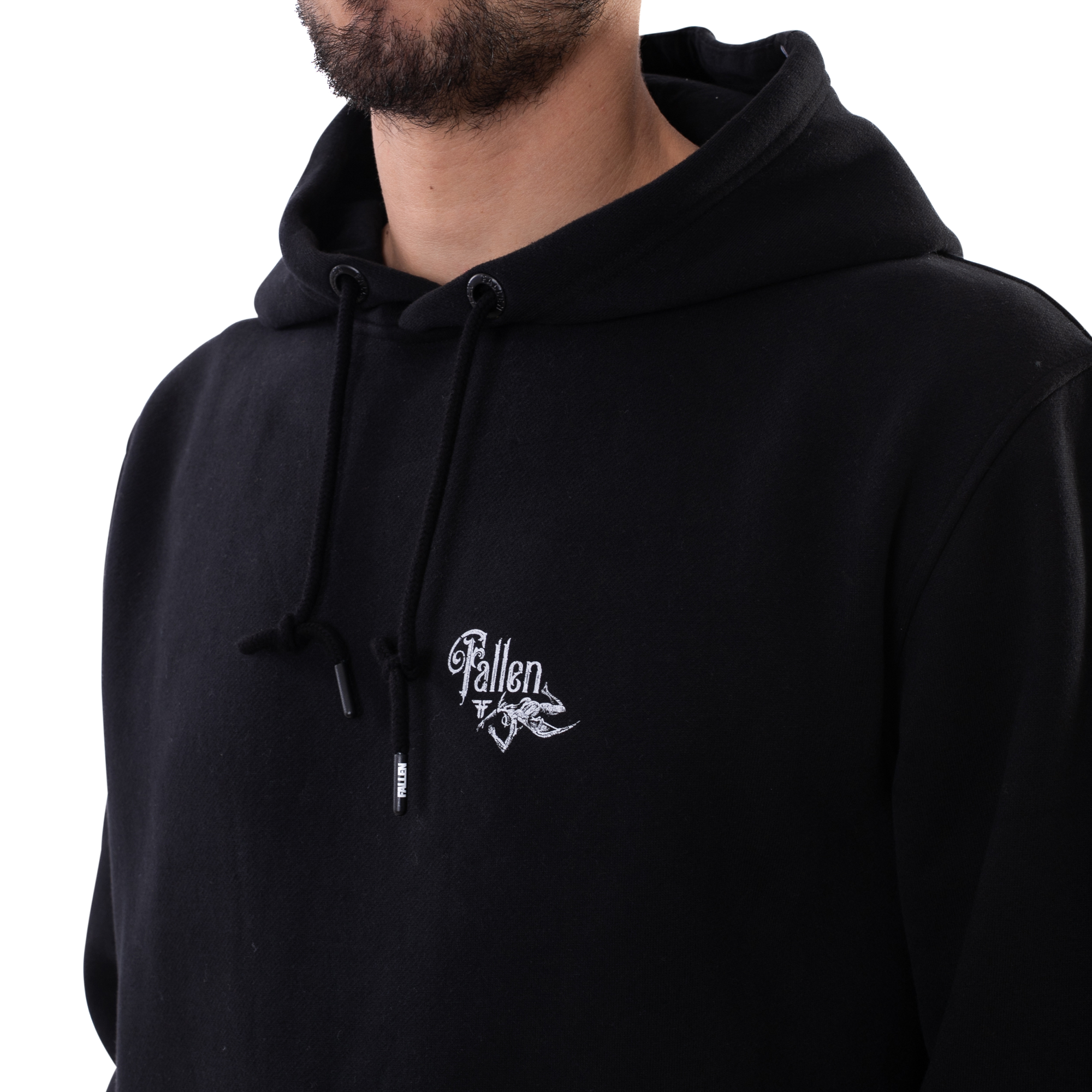 Sudadera con capucha Dark Horse negra y blanca