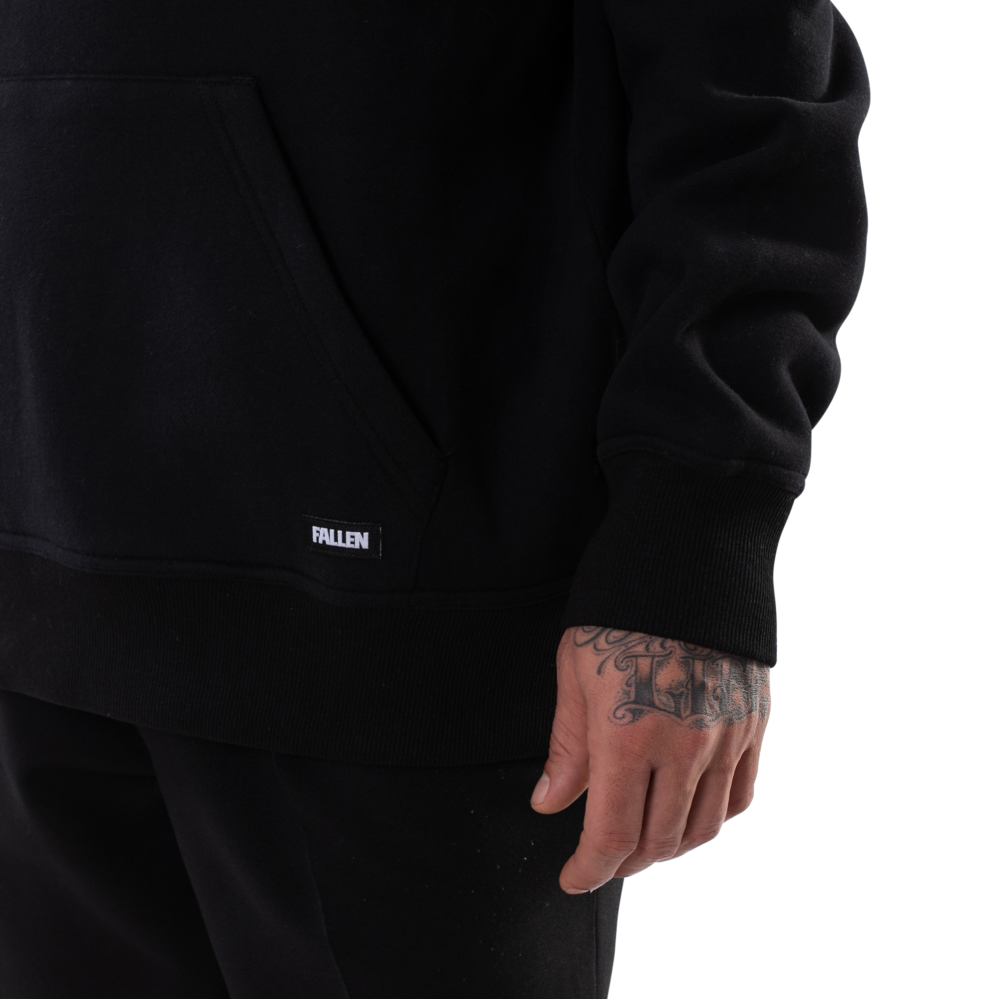 Sudadera con capucha Dark Horse negra y blanca