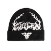 Iron Beanie - Black/ White