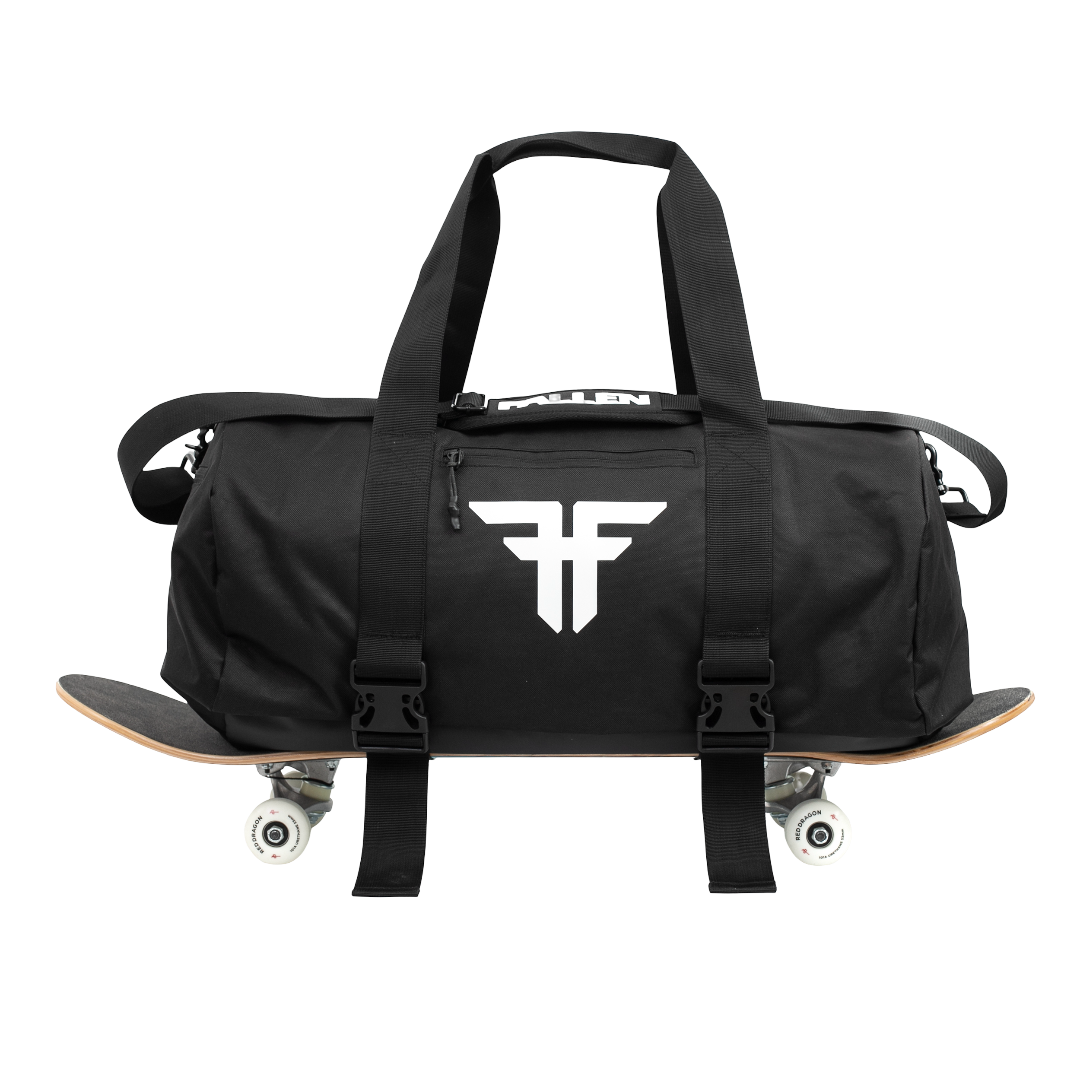 Utility Duffle Small Bag Black/White
