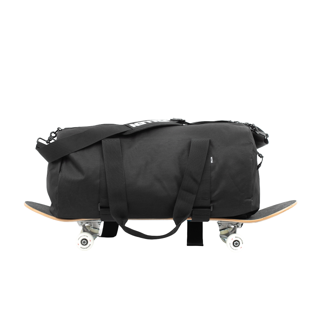 Utility Duffle Small Bag Black/White
