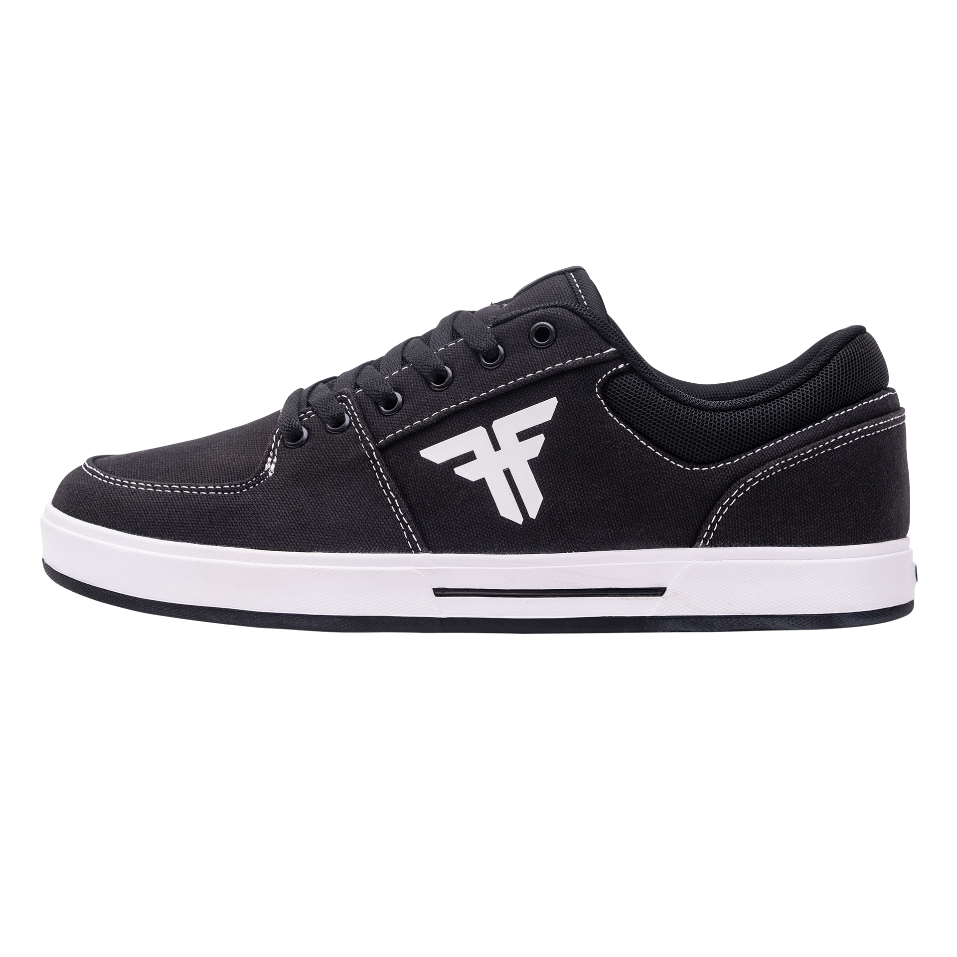 Fallen Skate Shoes - Patriot Black/White - Cupsole - Vegan Fallen Skate Shoes - Patriot Black/White - Cupsole - Vegan