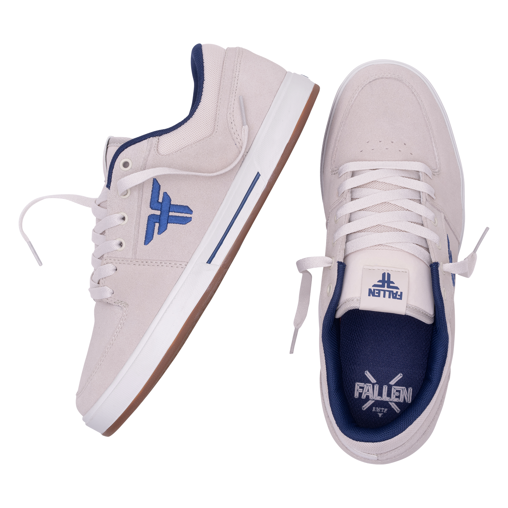 Fallen Skate Shoes - Patriot Off White/Aero - Cupsole – Fallen Footwear