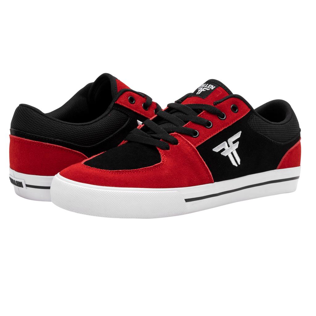 Fallen Skate Shoes Patriot Vulc Black/Red – Fallen Footwear