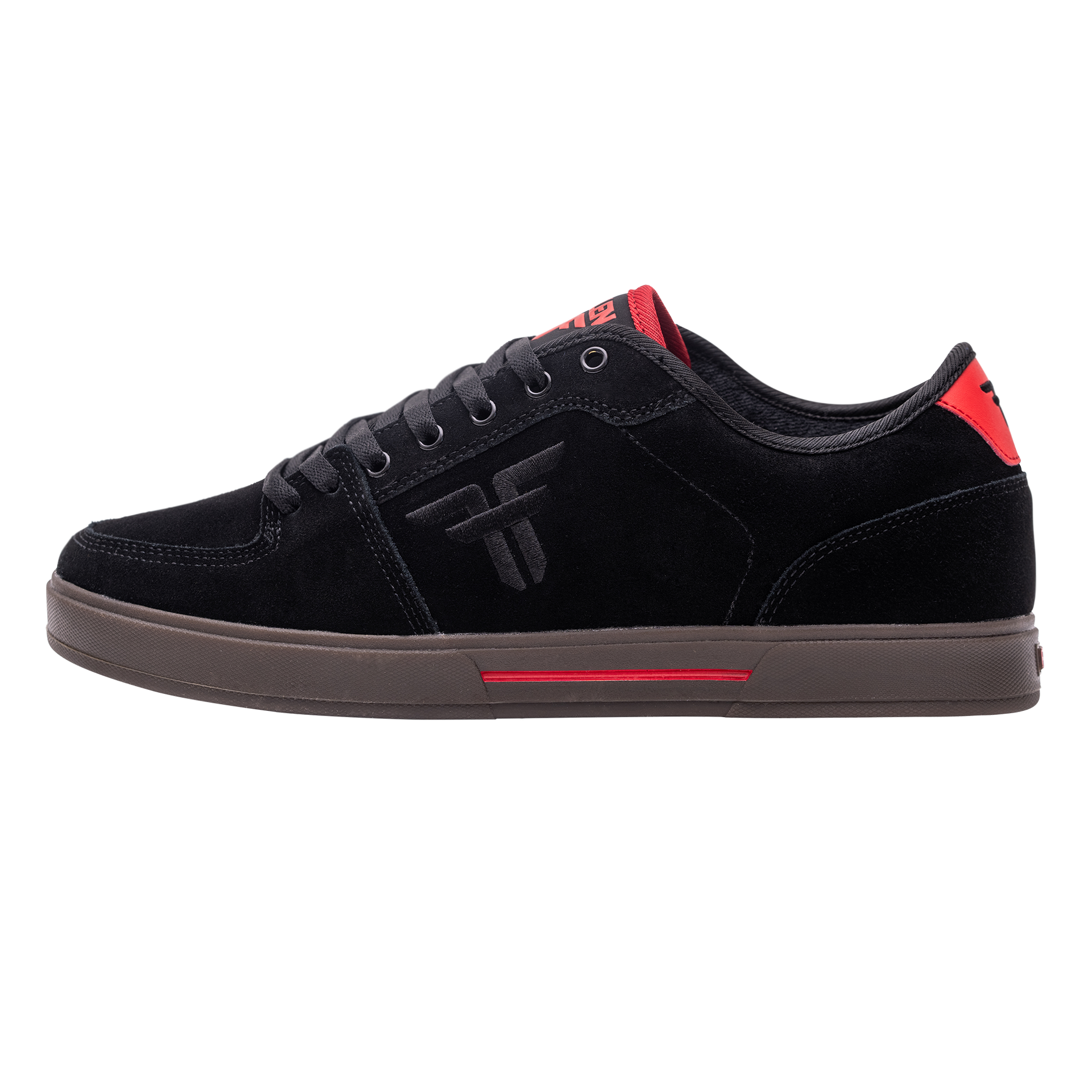 Fallen Skate Shoes - Patriot XP Black/ DK Gum/Red - Cupsole