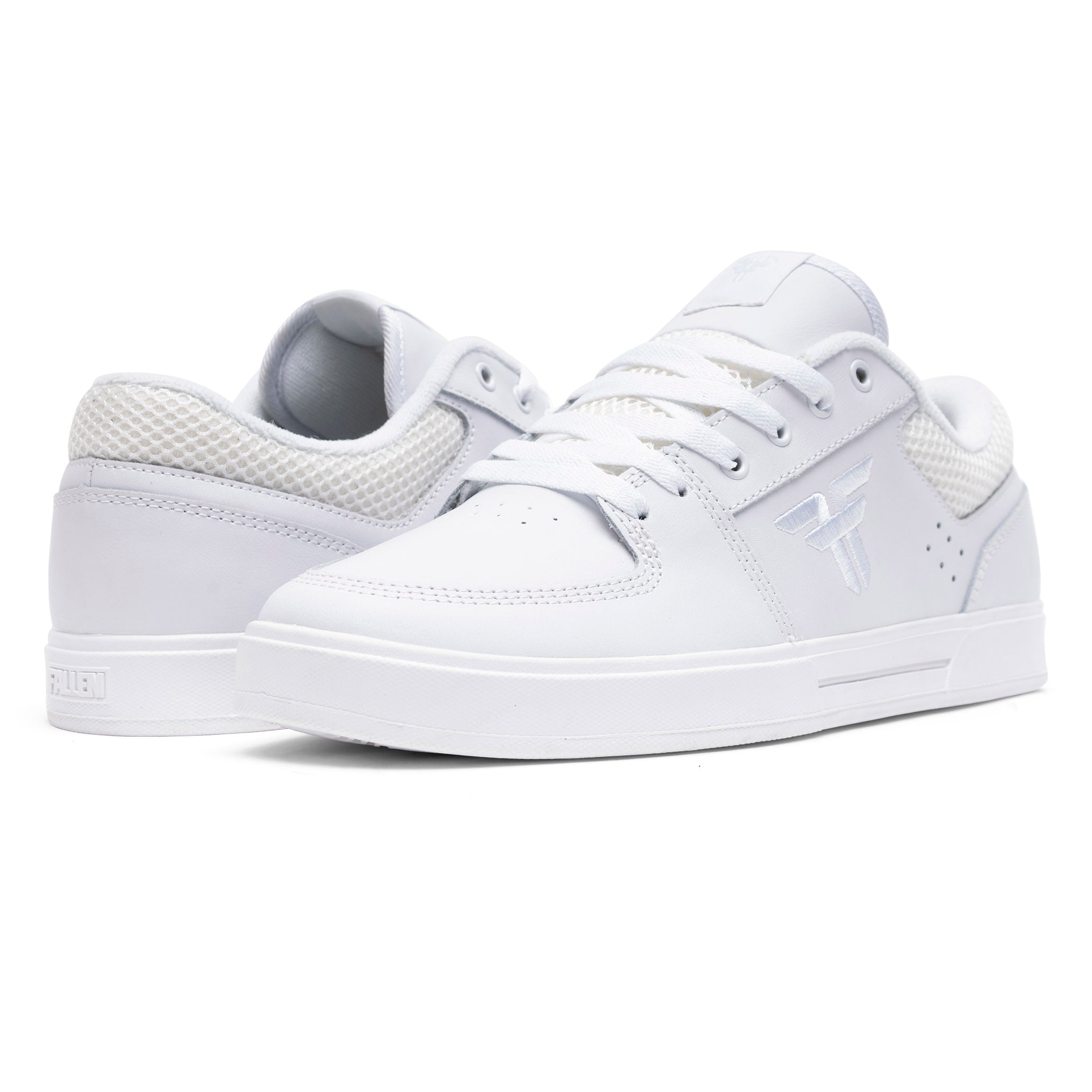 Fallen Skate Shoes - Patriot Full White- Cupsole – Fallen Footwear