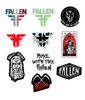 Paquete de pegatinas de Fallen n.° 2 
