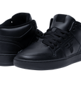 The Decade Black Leather/Black - Cupsole