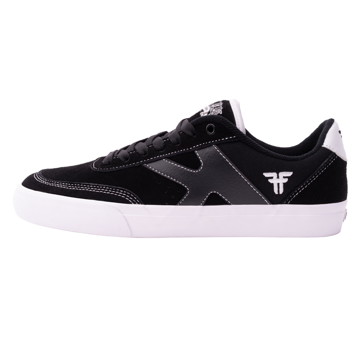 Fallen Skate Shoes - The Knockout Black/White - Vulc – Fallen Footwear