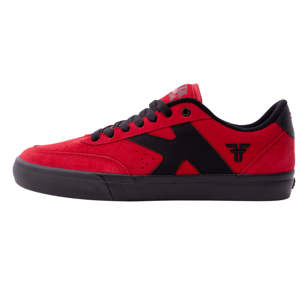 Fallen Skate Shoes - The Knockout Oxblood/Black - Vulc – Fallen Footwear