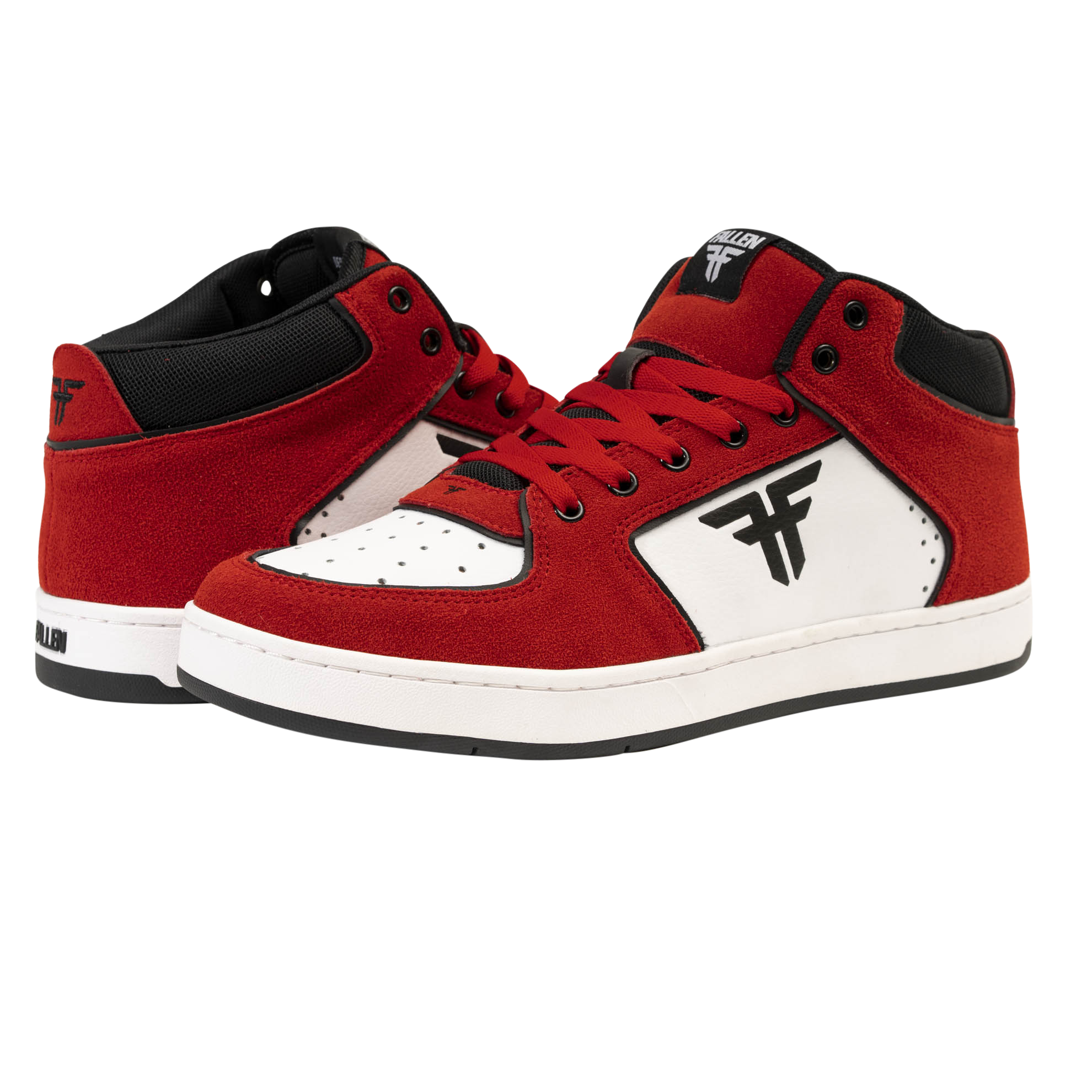 Tremont Mid White/Red - Cupsole