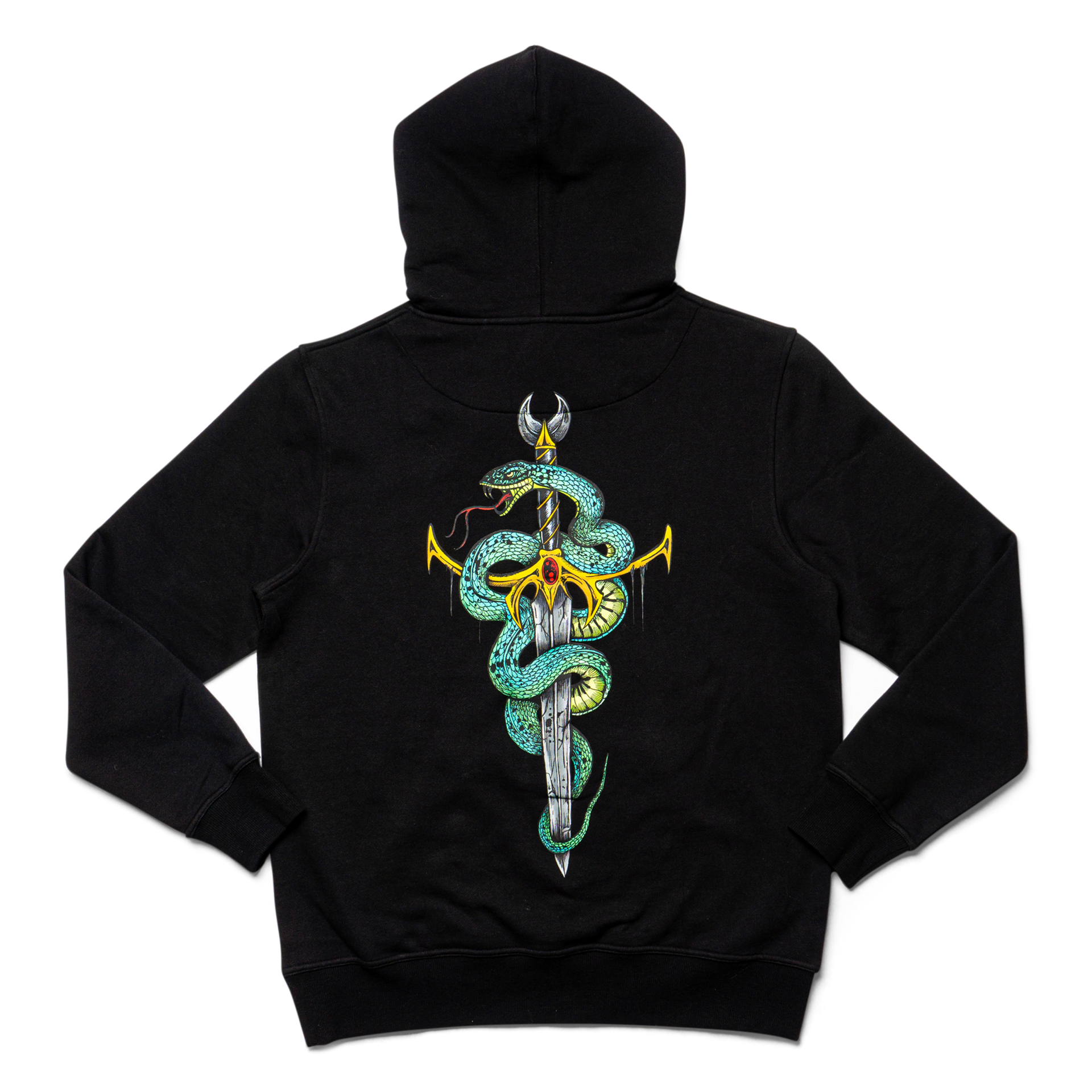 Fallen - Venom Hoodie Chris Cole - Black/Green – Fallen Footwear
