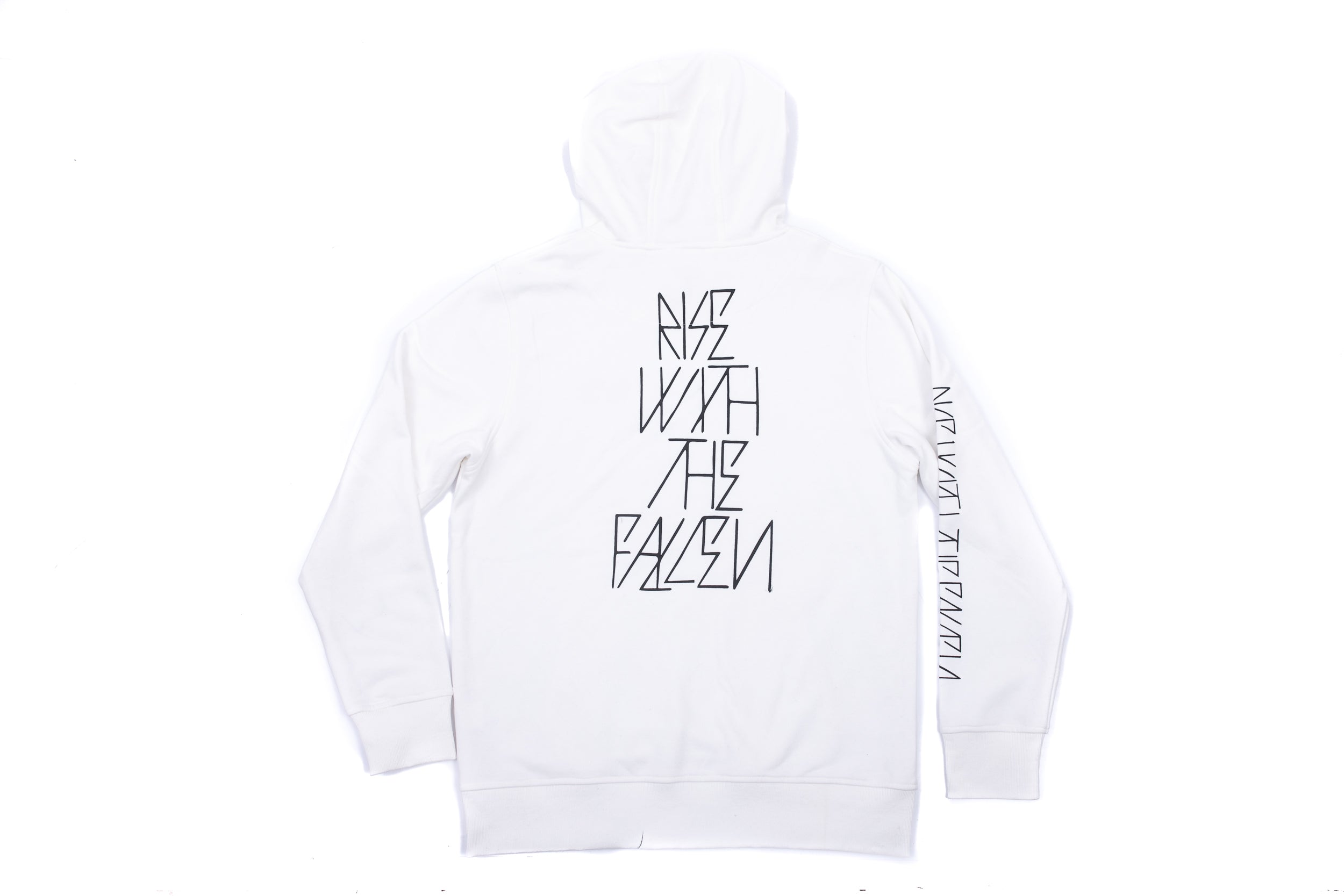 STAKED HOODIE WHITE