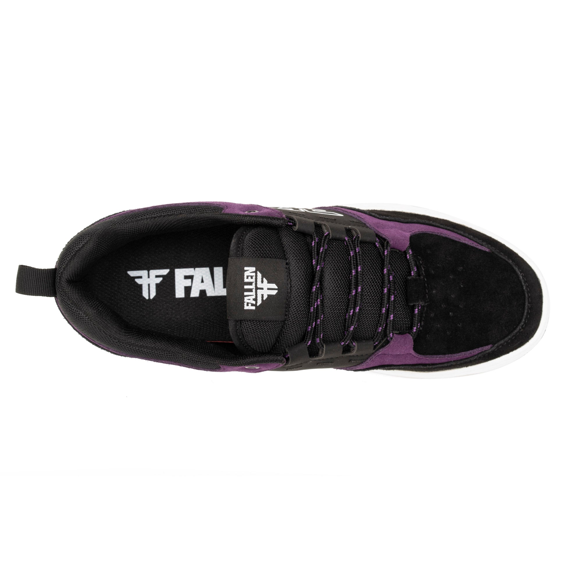 The Crest 黑色/梅子色 - Cupsole 