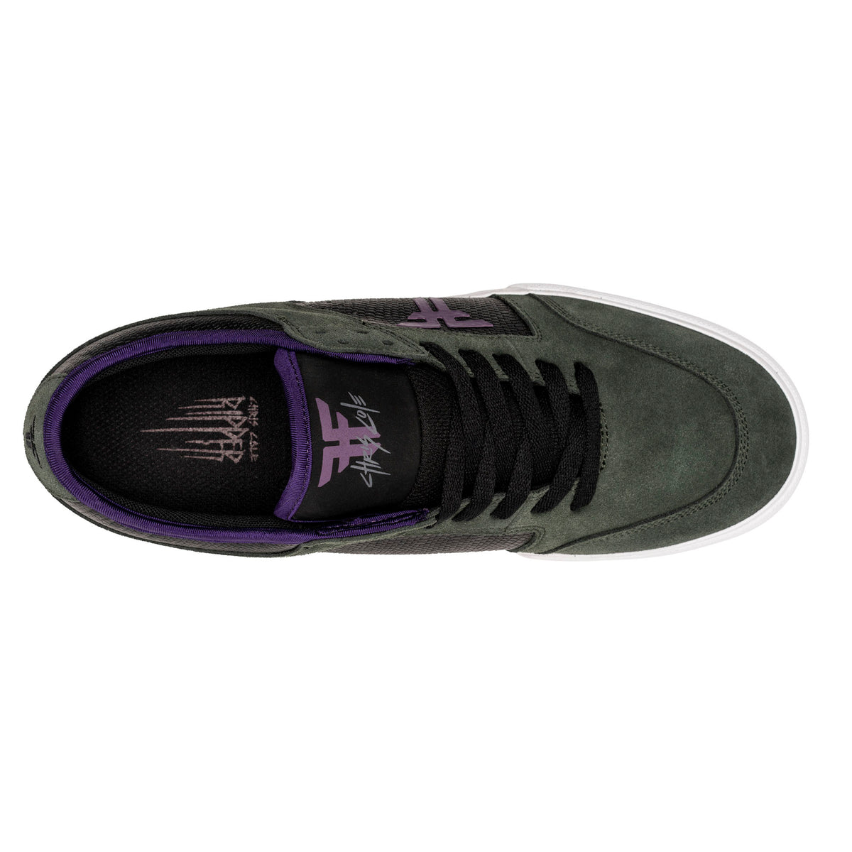 Fallen Rippers Fallen Skate Shoes Ripper Chris Cole - Black/Black – Fallen Footwear